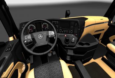 The luxury interior for Mercedes-Benz New Actros 1.27.x