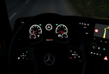 The luxury interior for Mercedes-Benz New Actros 1.27.x