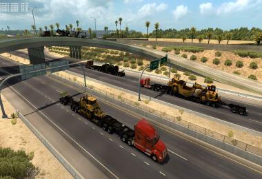 Trailers from DLC Heavy Cargo in traffic