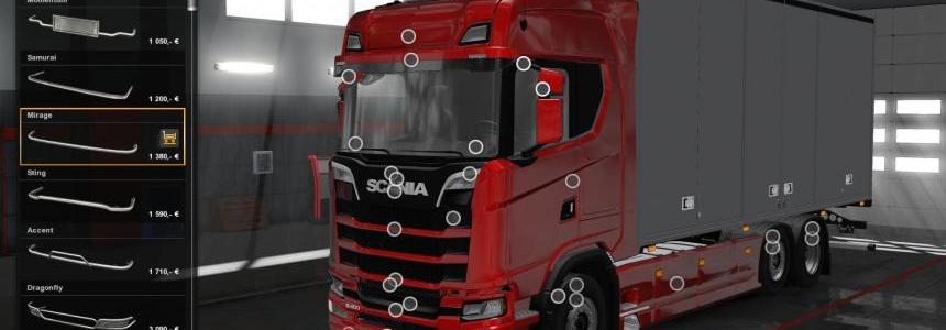 Sexy Lady Skin for Scania Longline - Euro Truck Simulator 