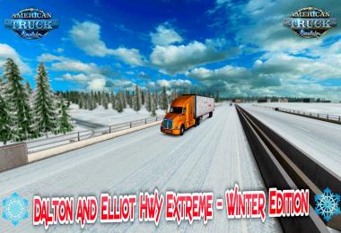Dalton and Elliot Hwy Extreme - Winter Edition v1.0 (1.28.x)