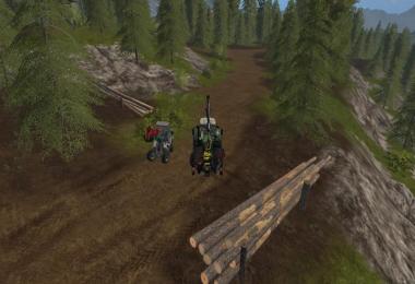 Ponsse Mounted Crane for Tractors v1.3
