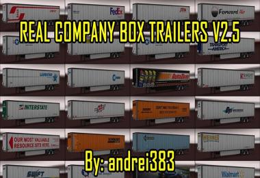 Real Company Box Trailers v2.5