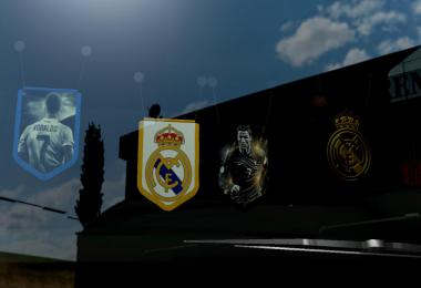 Real Madrid Pennants Pack