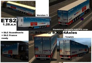 Schmitz Cargobull S.KO 4 axles Reefer Trailer v1.1