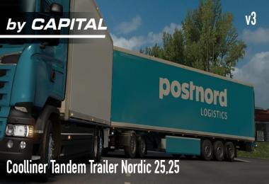 Tandem Nordic Trailer ByCapital v3.1