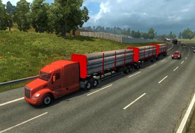 Trucks ATS in traffic ETS2 v1.27