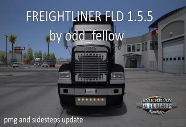 [ATS] Freightliner FLD v1.5.5 by odd_fellow