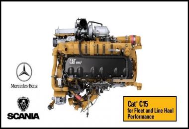Engine CT15 Mercedes Actros 2014 & Scania T V1.0