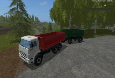 Kamaz 68900R and trailer v1.1