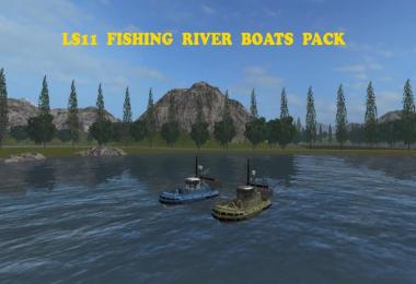 LS11 Boat Fishing River v1.0