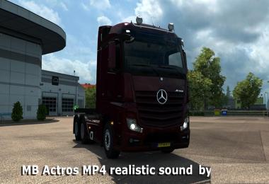 Mercedes Actros MP4 Sound