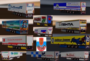 Pack trailers real Russian companies 1.28