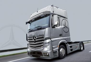 Real Mercedes Actros MP4 Open Pipe Sound