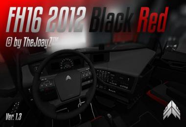 Volvo FH16 2012 Black Red Mod v1.3 1.28