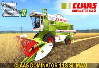 Claas Dominator 118 SL v1.1