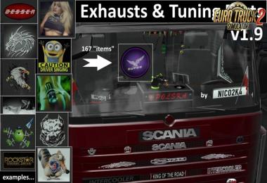 Exhausts and Tuning Parts for Trucks v1.9 by Nico2k4