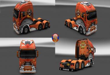 Iveco Hiway Tiger Style Combo skin packs 1.28.1.3s