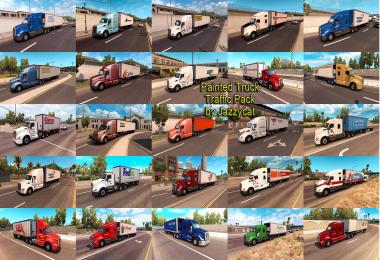 Painted Truck and Trailers Traffic Pack by Jazzycat v1.2