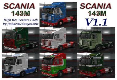 Scania 143M Skin Pack v1.1