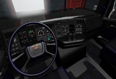 Scania RJL 4 Series Black and Dark Blue Interior [1.28.x]