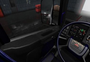 Scania RJL 4 Series Black and Dark Blue Interior [1.28.x]