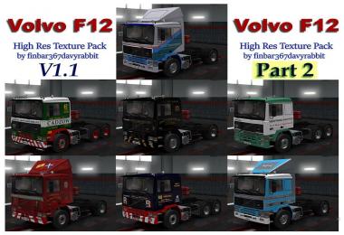 Volvo F12 Skins Pack 2 v1.1