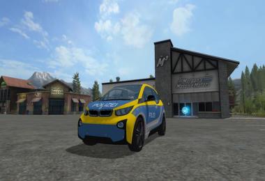 BMW I3 Autobahnplizei skin v1.0