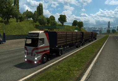 Double Trailer Cargo & AI Traffic for Russian Open Spaces 1.30.x