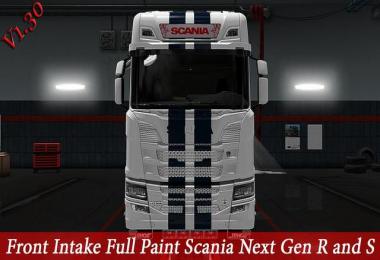 Front Intake Paint Scania 2016 v1.0