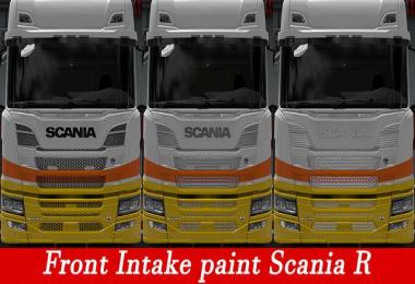 Front intake paint Scania Next Gen v3