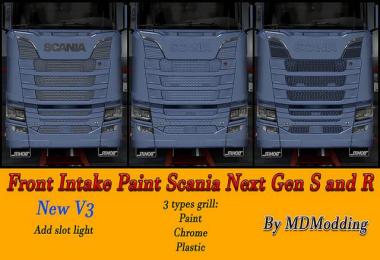 Front intake paint Scania Next Gen v3