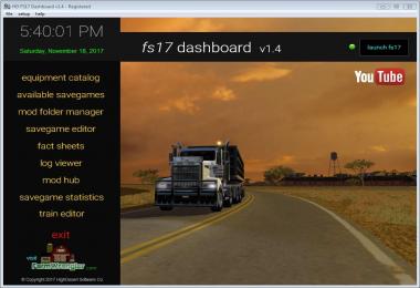 FS17 Dashboard v1.4