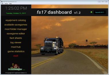 FS17 Dashboard v1.2