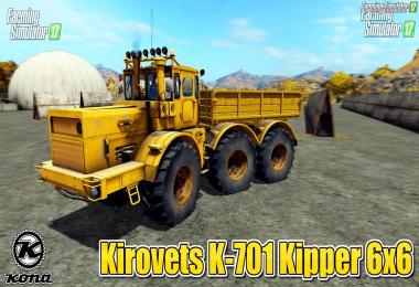 Kirovets K-701 Kipper 6x6 v1.0
