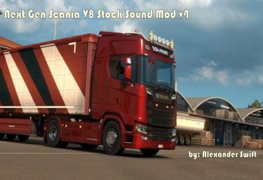 Next Gen Scania V8 Stock Sound Mod v4.0