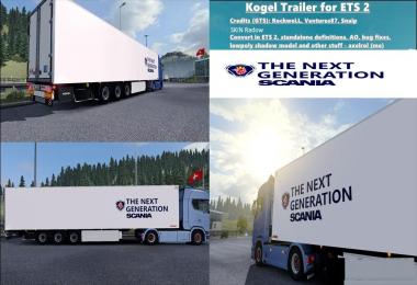 Next Generation Scania Trailer Kogel 1.30