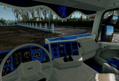 Scania RJL CMI 4 Series Blue Interior v1.0