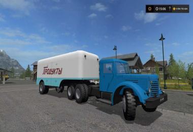 Trucks and trailers MAZ and YAZ 200 SERIES v1.0