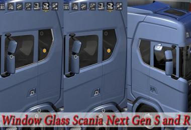 Window glass Scania Next Gen R & S 1.30.x