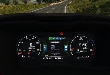 Scania S New Gen dashboard computer v1.0