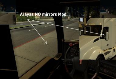 ATS Arayas NO Mirrors Mod [1.29.x]