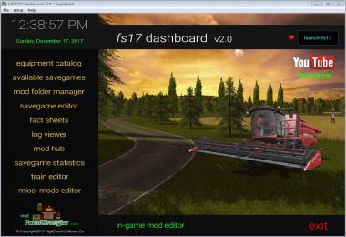 FS17 Dashboard v2.0