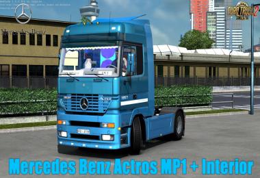 Mercedes Actros MP1 + Interior (Update by KrewlexDesings) [1.30.x]