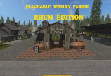 Placeable Whiskey Factory RHUM Edition v1.0