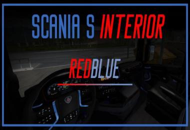 Scania S 2016 Interior (REDBLUE) 1.30