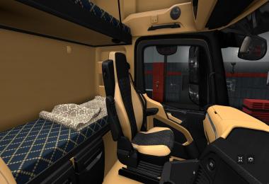 The luxury HD interior for Actros MP4 Final v1.3