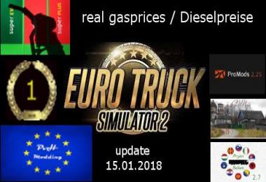 Real gasprices/Dieselpreise update 15.08 v1.7.6