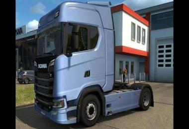 Animated Next Gen Scania Curtains 1.30