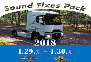 [ATS] Sound Fixes Pack 2018 v18.0
